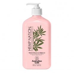 Australian Gold Hemp Nation White Peach AND Hibiscus Tan Extender Body Lotion 535 ml