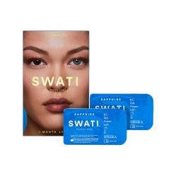 SWATI - Coloured Contact Lenses 1 Month - Sapphire