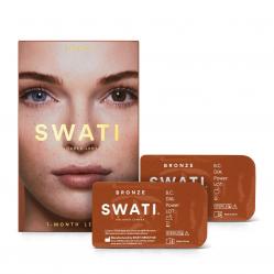 SWATI - Coloured Contact Lenses 1 Months - Bronze - Beauty