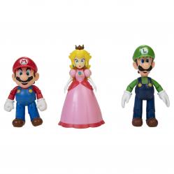 Nintendo - 3-Pack 10cm Mushroom Kingdom Diorama Set (64511-4L) - Toys