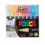 Posca - PC1MC - Extra Fine Bullet Tip Pen - Soft Colors, 8 pc