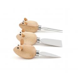 Cheese Knives Mice Set Of 3 CHS08 - Gadgets