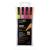 Posca - PC3M - Fine Tip Pen - Glitter pink, 4 pc