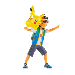 Pokemon - Battle Feature Figure - Ash AND Pikachu W10 PKW2473