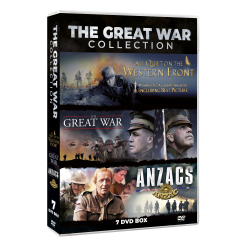 THE GREAT WAR COLLECTION DVD only Anzacs - Great War - All Quiet on the Western Front