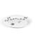 Kähler - Hammershøi Christmas Plate Ø19 cm white with deco (18142) - Home and Kitchen