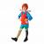 Ciao - Costume w/ Wig - Pippi Longstocking (120 cm) - Toys