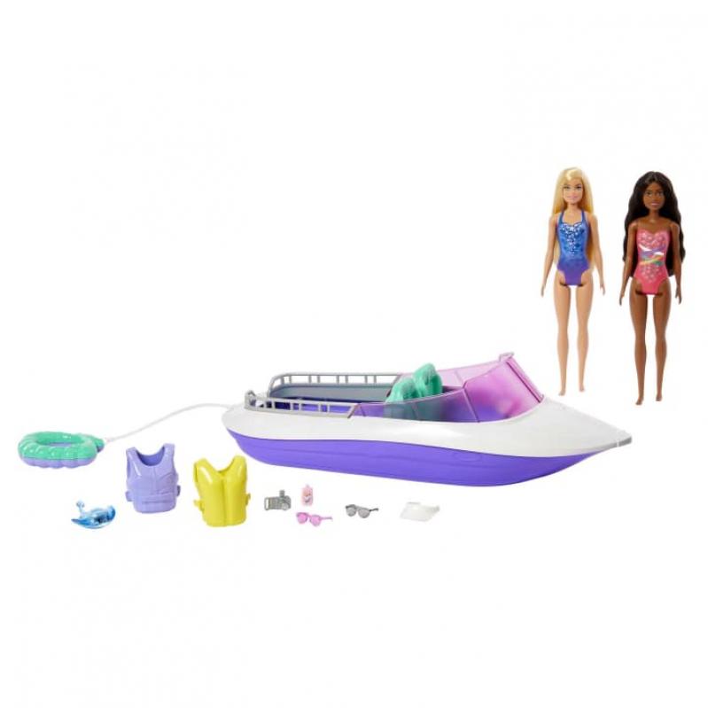 Barbie - Boat w/ Dolls (HHG60) - Toys