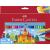 Faber-Castell - Felt Tip Pen Castle Pack of 50 in Cardboard Box (554204) - Toys