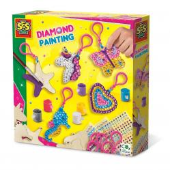 SES Creative - Diamond painting - Wooden keychains - S14702 - Toys
