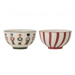 Bloomingville - Jolly Christmas Bowls 82051530 - Home and Kitchen