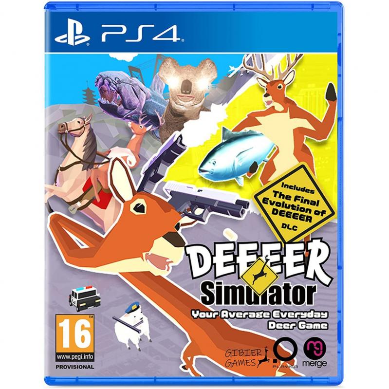 PlayStation 4 DEEEER Simulator Your Average Everyday Deer Game