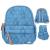 Miss Melody - Small Backpack -  BLUE QUILT - (0412026)