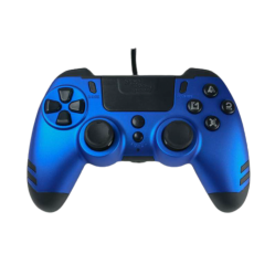 STEELPLAY - MetalTech Wired Controller - BLUE - PlayStation 4