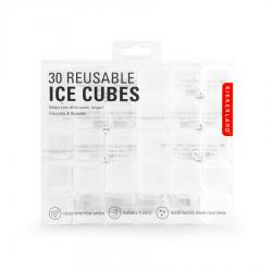Clear Reusable Ice Cubes S-30