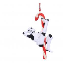 Stormtrooper Candy Cane Hanging Ornament 12cm - Fan Shop and Merchandise