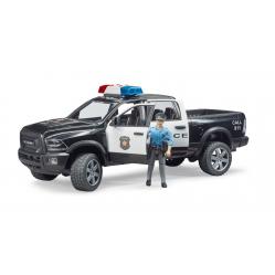 Bruder - Police Ram with Policeman and Light AND Sound Module 02505 - Toys