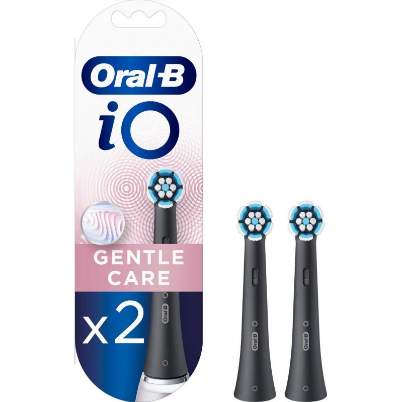 Oral-B - iO Gentle Care Black 2ct - Health and Personal Care