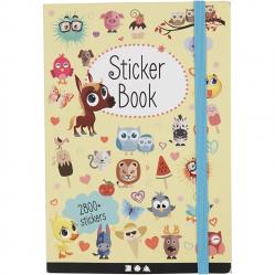 Sticker Book with 2800 AND stickers (27070) - Toys