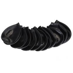 Pawz - Dog shoe XXS 38cm black 12 pcs - 278093