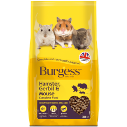 Burgess - Hamster Gerbil AND Mouse Nuggets - 750 g 40028 - Pet Supplies