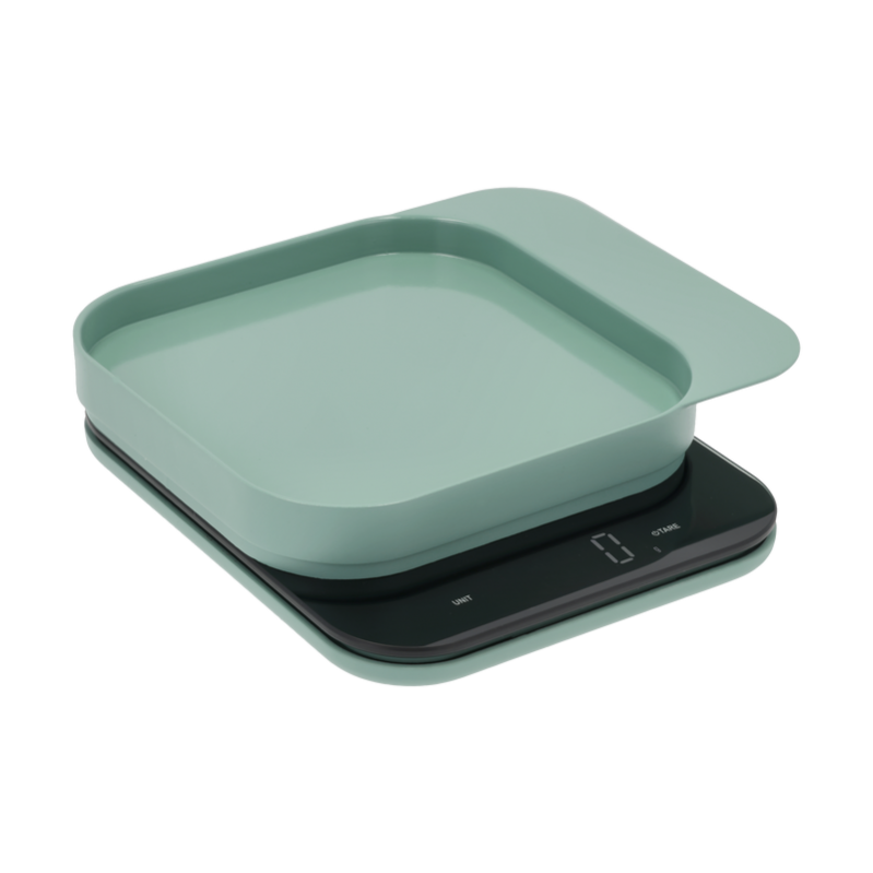 Rosti - Mensura kitchen scales - Nordic Green - Home and Kitchen
