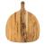RAW - Teak Wood - Pizza / serving board - 46 x 37,8 cm (15472) - Home and Kitchen