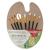Nassau - Wooden Palette with 4 Flat and 4 Round Brushes - (K-AR0822/GE) - Toys