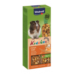 Vitakraft - KrAcker Honey-Spelt Guinea pig - 25163 - Pet Supplies
