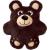 Kong - Snuzzles Bear M 21,5 X 21,5 X 9Cm - Pet Supplies