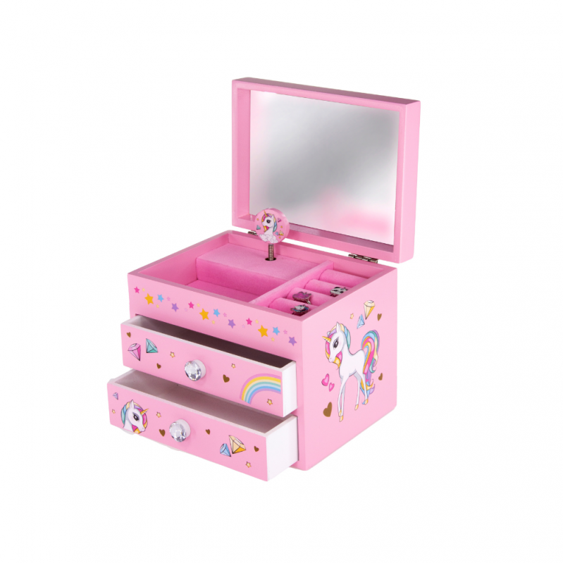 Tinka - Jewelry Box with Music - Unicorn (8-803901) - Toys