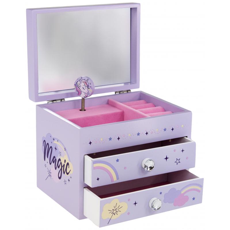 Tinka - Jewelry Box with Music - Unicorn (8-803903) - Toys