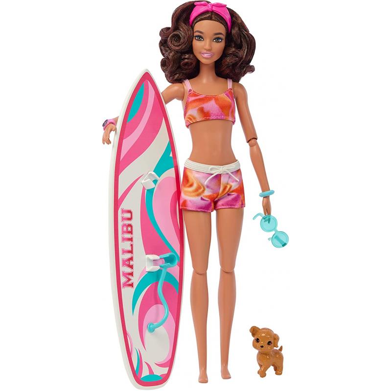 Barbie Surf Doll and Accessories HPL69 Toys