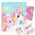Ylvi Colouring Book With Unicorn And Sequins (412492) - Toys