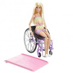 Barbie Doll With Wheelchair And Ramp Blonde HJT13 Toys