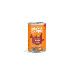 Edgard Cooper - Chicken AND Turkey Adult Wet food 400gr - 542503948530 - Pet Supplies