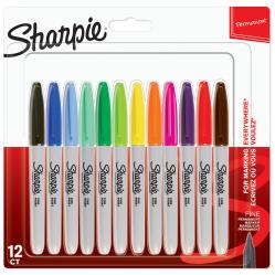 Sharpie - Permanent Markers - Fine Point (2065404) - Toys