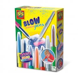 SES Creative - Blow Pens - Airbrush Magic Colours - (S00283) - Toys