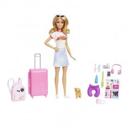 Barbie Travel Set With Puppy HJY18 Toys