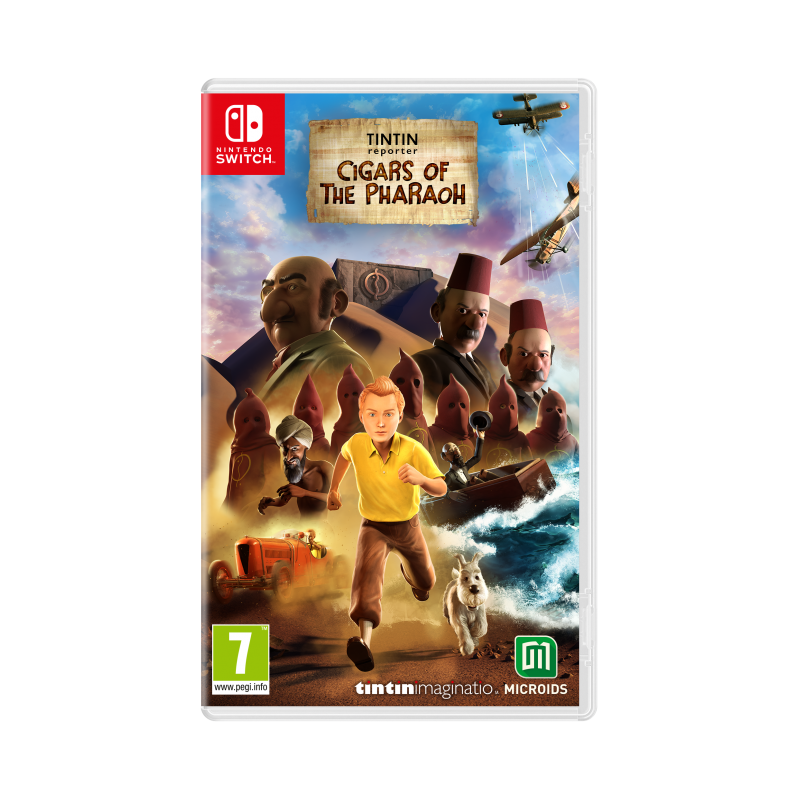 Tintin Reporter Cigars of the Pharaoh - Nintendo Switch