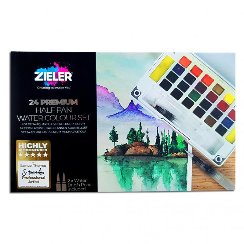 Zieler - Premium Watercolor Set 24 colors 609292261 - Toys