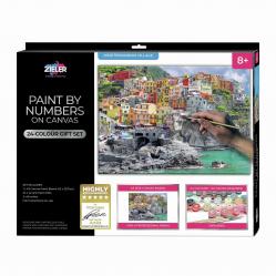 Zieler - Paint By Numbers - Mediterranean city 609299444 - Toys