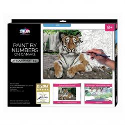 Zieler - Paint By Numbers - Tiger 609299433 - Toys