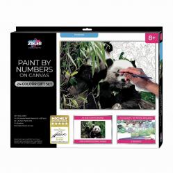 Zieler - Paint By Numbers - Panda 609299438 - Toys