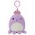 Squishmallows - Asst 9 cm P15 Clip On - Violet the Purple Octopus - Toys