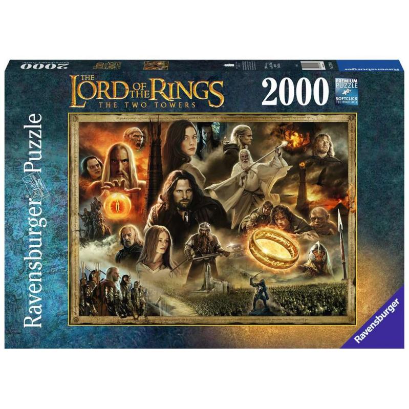 Ravensburger - Lord Of The Rings The Two Towers 2000p - 10217294 - Toys
