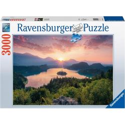 Ravensburger - Lake Bled Slovenia 3000p - 10217445 - Toys