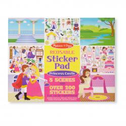 Melissa and Doug - Reusable Sticker Pad - Princess Castle - 14306 - Toys