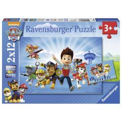 Ravensburger - Paw Patrol 2x12p puzzle - 10107586 - Toys