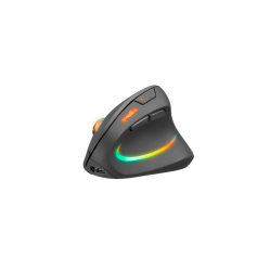Speedlink - PIAVO PRO Illuminated Rechargeable Vertical Ergonomic Mouse - wireless, rubber-black - Computers